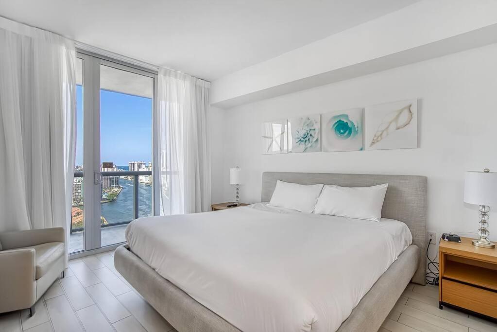 High-Floor Oceanview Apartment Hallandale Beach Ngoại thất bức ảnh